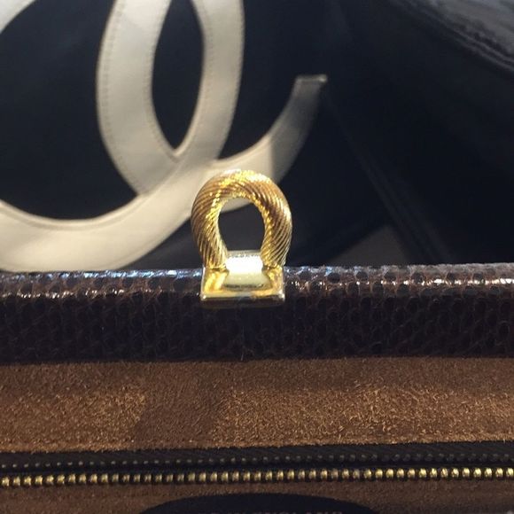 Handmade 🐍 skin clutch made in England - Picture 3 of 8